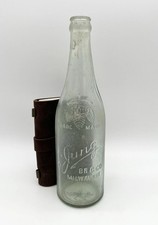 Antique Jung Brewing Co. Milwaukee Beer Bottle Embossed Logo Pre Prohibition picture