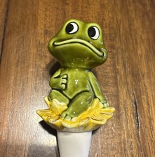 Rare HTF Vintage Sears Neil the Frog Family Plant Watering Spike BRAND NEW 70s picture