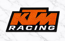 KTM RACING EMBROIDERED IRON ON PATCH 4