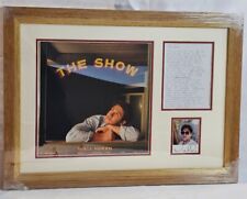 Niall Horan signed picture, lyrics LP Record The Show JSA COA Autographed Vinyl picture