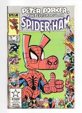 Peter Porker The Spectacular Spider-Ham #12 FN/VF 1986 Marvel 25th Anniversary picture