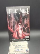 Fallen Angel #1 Signed by. Peter David. IDW. With COA. Mint Comic picture