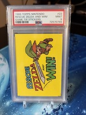 Rescue Zelda and Win - 1989 Topps Nintendo #22 picture