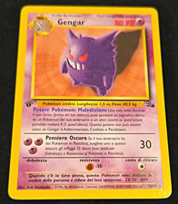 Pokémon Wizards Gengar 20/62 Italian Trading Card 2000 Original TCG picture