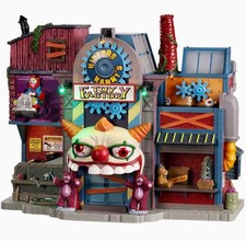 Lemax Spooky Town HIDEOUS HARRY’S TOY FACTORY #05603 Sights Sounds Animation NEW picture
