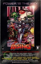 Print 1995 Image Comics Wildstorm Rising Ad Poster Barry Windsor-Smith Art picture
