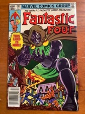 Fantastic Four #247 VF 1st App Kristoff Vernard Dr Doom Cover Marvel 1982 picture