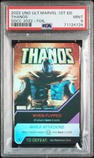 2022 UNO ULTIMATE MARVEL 1ST EDITION THANOS SDCC 2022-FOIL POP 1 picture