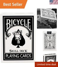 Bicycle Skull Deck: High-Quality Playing Cards with Magic Trick Essentials picture