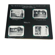 Vtg 1941 Summer Travel Photo Album Atlantic States D.C, Niagra Falls Ft Henry picture