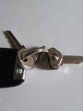 Smallest LED Thumb Light for Keys & Tools, Silver Keyring Flashlight 90701 picture