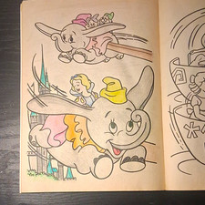 vintage Disney coloring book picture