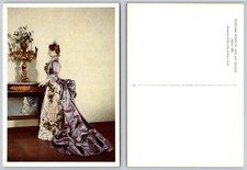 Mrs. Jay Gould Victorian Costume 1885 Postcard Museum City of New York German picture