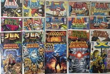 Lot of 20 Vintage Comics Body Bags Arak JLA Battlestar Galactica DC Marvel picture