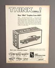 1967 Pontiac GTO AMT Model Kit original magazine ad print picture