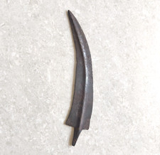 18c Antique Indo Persian Khanjar Steel Blade Old Original Collectible DG114 picture