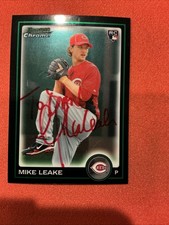 Mike Leake 🔥🔥MLB: 2010 Bowman Chrome🔥🔥Autograph 🔥🔥 picture