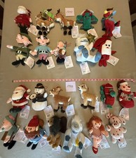 Vtg 1998-1999 CVS Stuffins Rudolph Island of Misfit Toys Plush Lot of 22 w/tags picture