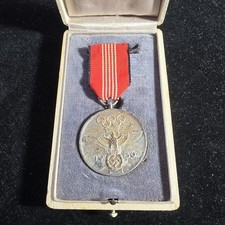German Olympics Game medal 1936 in box of issue. Our T9230 picture