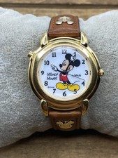 Vintage Lorus Mickey Mouse Musical Quartz Watch U52T-X001 picture
