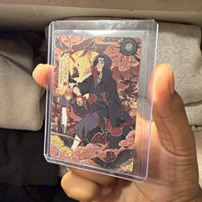 Kayou Naruto Itachi Uchiha CR NREA02-CR-003 Akatsuki English Earth Scroll Holo picture