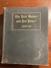 The Yale Banner and Pot Pourri 1913-1914 Yearbook Sorority Baseball Football picture