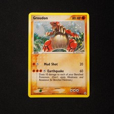 Groudon 102/101 EX Hidden Legends Holo Secret Rare Pokemon TCG - NM picture