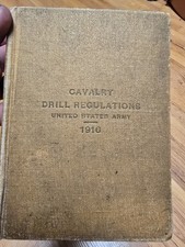 US Army Cavalry Drill Regulations, 1916 picture