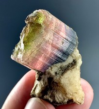 Natural Multicolor Tourmaline Crystal specimen from Afghanistan | 58 CTs picture