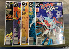 DC Comics Hawk & Dove 1-5 Complete Set 1988 Rob Liefeld picture