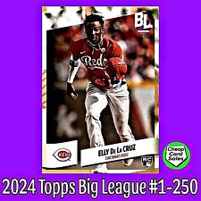 2024 Topps Big League Baseball #1-250 / Pick Your Card - Complete Your Set 