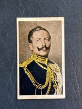 1914 Sweet Caporal Cigarettes World War 1 Scenes #3 Emperor William II Germany picture