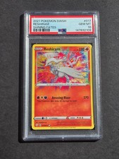 Pokemon PSA 10 RESHIRAM 017/072 - SWSH SHINING FATES HOLO RARE - GEM MINT picture