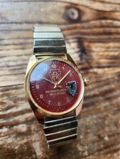 Vintage Pennsylvania Railroad Train Watch – Moving Train Seconds Hand - RARE picture