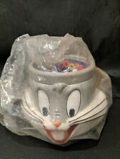 Vintage sealed 1992 Warner Brothers Looney Tunes Bugs Bunny Mug 3d Cup New picture