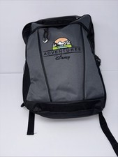 Adventures by Disney Gray Black Backpack Travel Daypack School Hiking NWOT picture