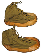 WW2 French Army Alpine Troops Overshoes Snow & Ice Studded 'JJ Chabrat Bordeaux' picture
