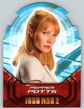 2010 Upper Deck Marvel Iron Man Die Cut Pepper Potts Gwyneth Paltrow Card picture
