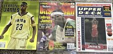 HOT~2003 UPPER DECK Sports Collectible Magazine LeBRON JAMES And BECKETT 3 Total picture