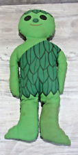 Vintage Jolly Green Giant Plush 16” Stuffed Toy Jolly Green Giant Ad Promo Doll picture