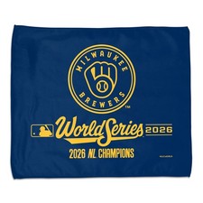 2026 World Series Milwaukee Brewers 15x18 Rally Towel picture