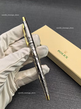 ROLEX Vintage Collectible Silver Ballpoint Pen Luxury Edition New Gift With Box picture