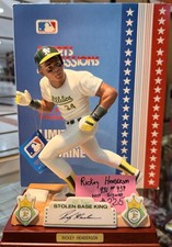 1991 Sports Impressions Rickey Henderson Born To Steal /939 picture