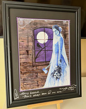 Don’t Try to Hide Kevin John SIGNED Haunted Mansion print Art of Disney  RARE picture