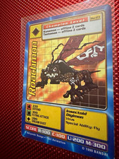 Bandai Digimon 1999 Roadchimon Bo-23 Champion Level English Kunemon Tentomon picture