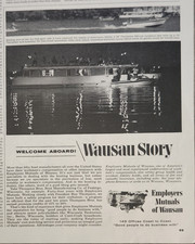 1963 Employers Mutuals of Wausau Vintage Ad 11 x 7 Welcome Aboard picture