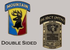86 IBCT MTN Mountain Deer Emblem Challenge Coin J#44 picture