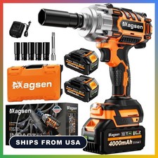 Impact Wrench 1/2 Inch Cordless High Torque Brushless 1500NM Power Driver 21V 2 picture