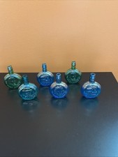 Collectible Junk Drawer Coin Lot VTG.POTUS WHEATON GLASS MINI DECANTER (6) picture