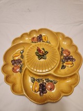 Vintage Mid-century Maurice Of California Hors D'oeuvre / Chip And Dip... picture